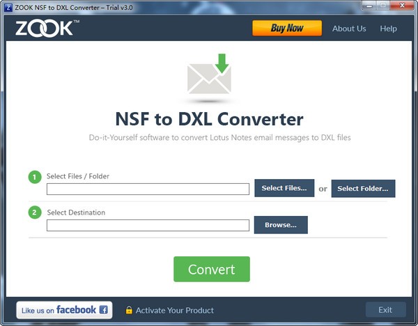 ZOOK  NSF  to  DXL  Converter(NSF转DXL工具)