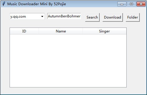 Music  Downloader  Mini(音乐下载小工具)