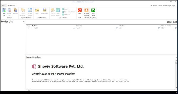 Shoviv  Convert  EDB  to  PST