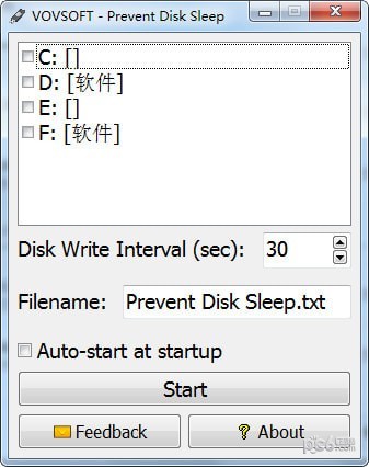 Prevent  Disk  Sleep(驱动器防止休眠工具)