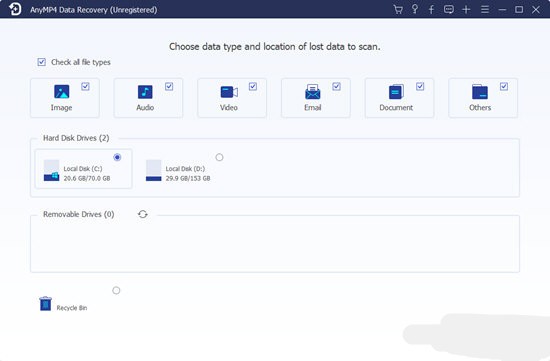 AnyMP4 Data  Recovery(数据恢复软件)