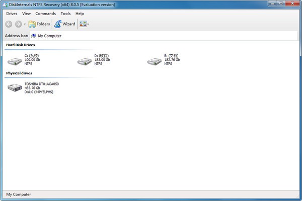 DiskInternals  NTFS  Recovery(NTFS数据恢复)