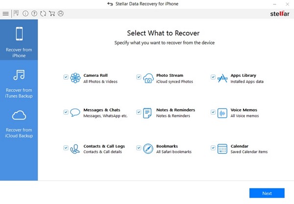 Stellar  Data  Recovery  for  iPhone(苹果数据恢复工具)