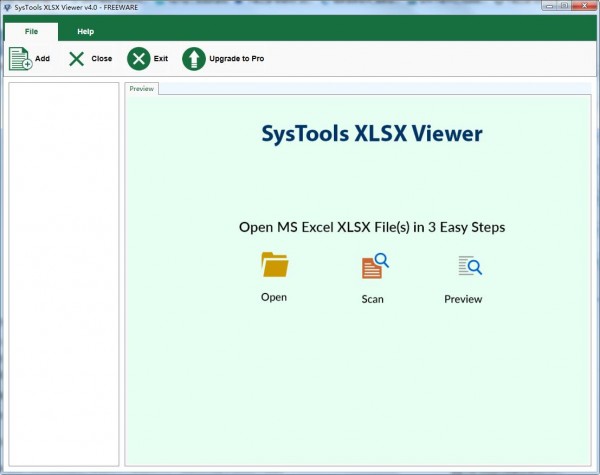 SysTools  XLSX  Viewer(XLSX文件查看工具)