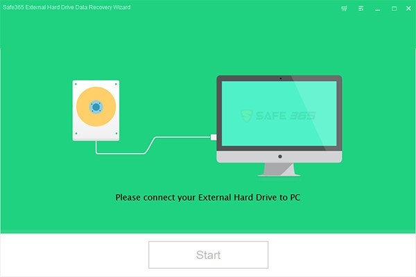 Safe365 External  Hard  Drive  Data  Recovery  Wizard(数据恢复工具)