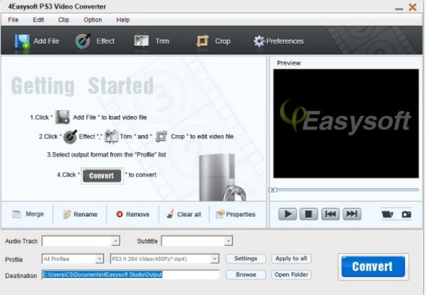 4Easysoft  PS3 Video  Converter(PS3视频格式转换器)