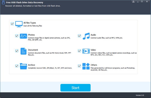 Free  USB  Flash  Drive  Data  Recovery(驱动器数据恢复工具)