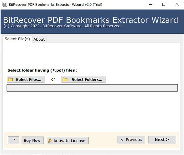 BitRecover  PDF  Bookmarks  Extractor  Wizard(PDF书签提取器)