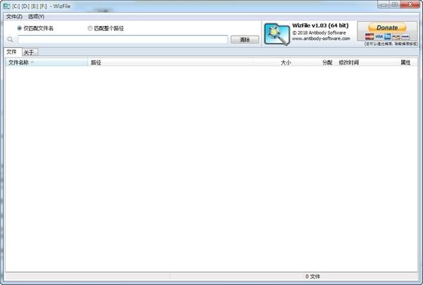 WizFile(文件快速搜索工具)