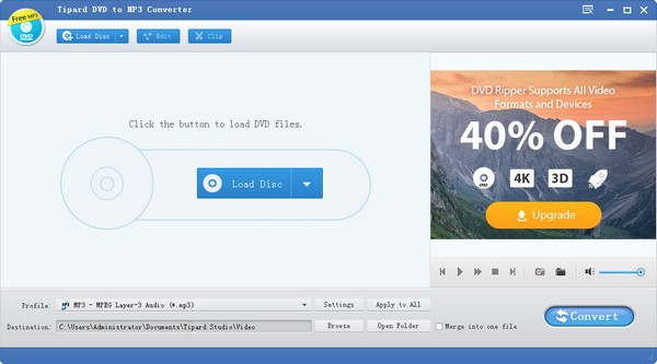 Tipard  DVD  to  MP3 Converter