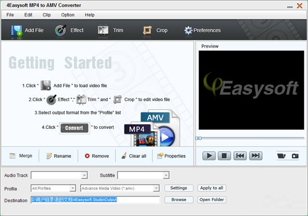 4Easysoft  MP4 to  AMV  Converter(多功能视频转换器)