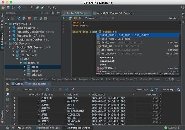 JetBrains  DataGrip(数据库管理工具)